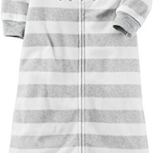 Carter's Gray and White Striped Sleep Sack